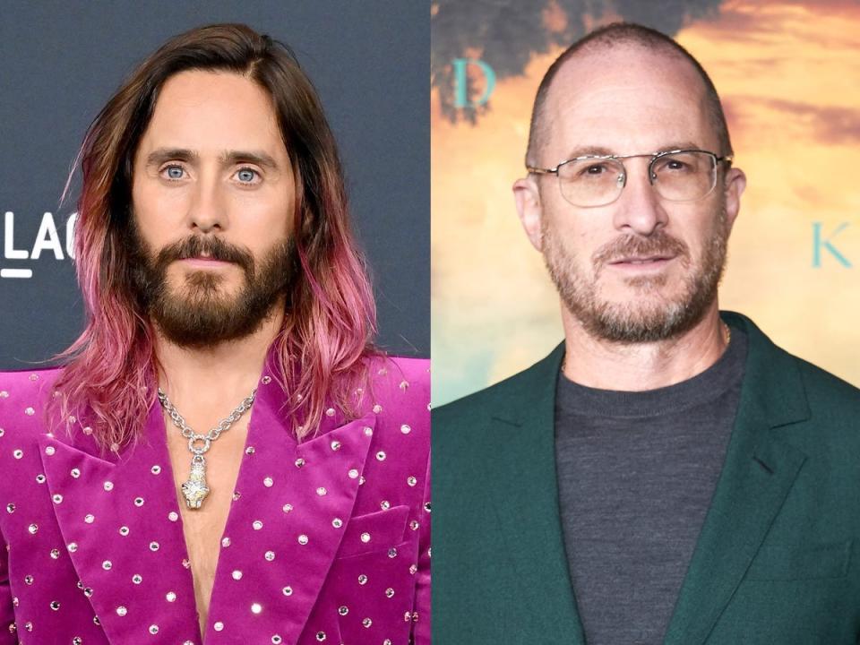 Jared Leto and Darren Aronofsky.