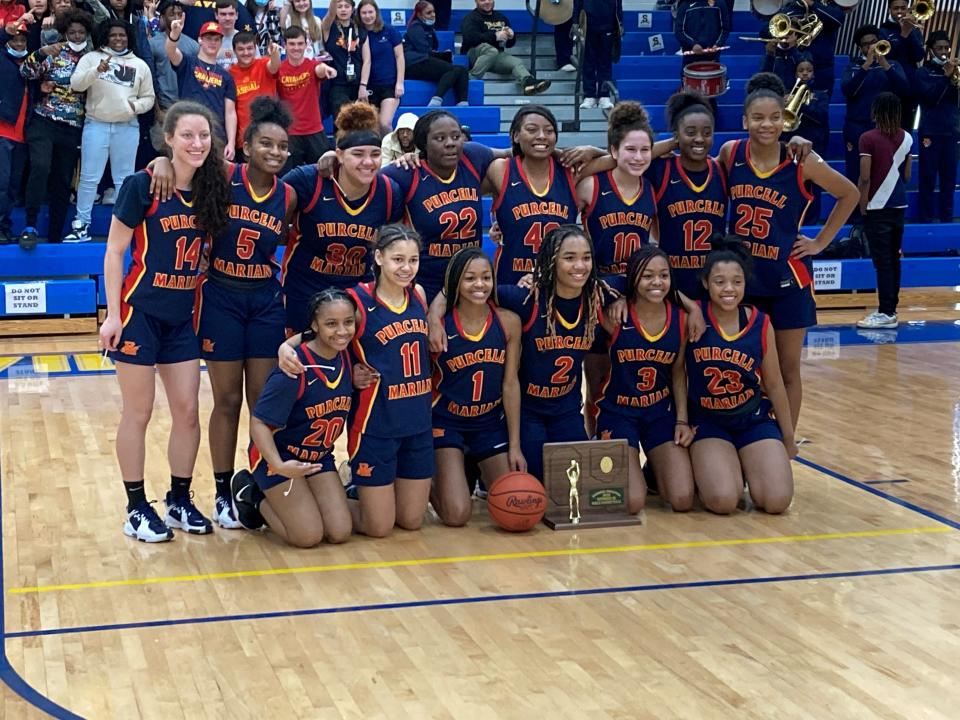 Purcell Marian won the DIII regional final over East Clinton Saturday to advance to the state semifinals for a second straight year.