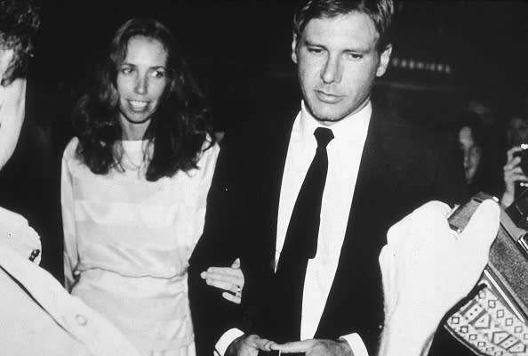 Harrison Ford and Melissa Mathison, 1983