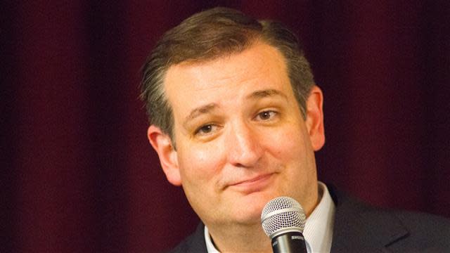 Cruz Lags on Tuesday but Touts 'Two-Man Race'