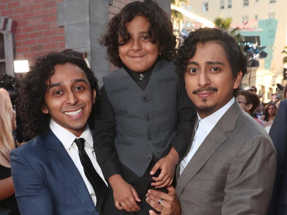 HOLLYWOOD, CA - JUNE 28: Mario Revolori, Benjamin Revolori and Tony Revolori attend the premiere of Columbia Pictures' "Spider-Man: Homecoming" at TCL Chinese Theatre on June 28, 2017 in Hollywood, California.