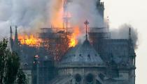 French TV network <a rel="nofollow noopener" href="https://www.bfmtv.com/police-justice/paris-un-incendie-en-cours-a-la-cathedrale-notre-dame-de-paris-1673791.html" target="_blank" data-ylk="slk:BFM-TV;elm:context_link;itc:0;sec:content-canvas" class="link ">BFM-TV</a> reports that the fire was “possibly linked” to the renovation of the building and began in the rafters, but there were no workers scheduled to be on the rooftop scaffolding at the hour the fire broke out. Last week, construction workers removed the copper statues from the building's spire and transported them to southwestern France as part of the $6.8 million renovation project, the <a rel="nofollow noopener" href="https://www.chicagotribune.com/news/nationworld/ct-paris-notre-dame-renovation-project-20190415-story.html" target="_blank" data-ylk="slk:Chicago Tribune;elm:context_link;itc:0;sec:content-canvas" class="link "><em>Chicago Tribune</em></a> reports.