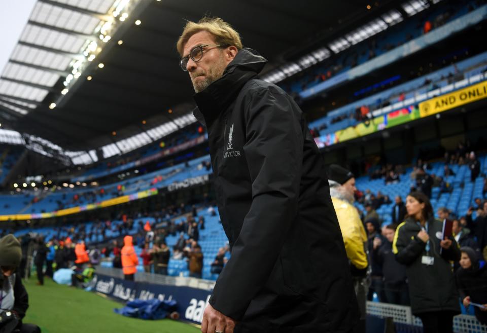 <p>Liverpool manager Jurgen Klopp </p>