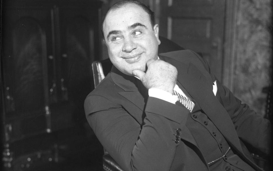 Al Capone in October 1931 - Getty