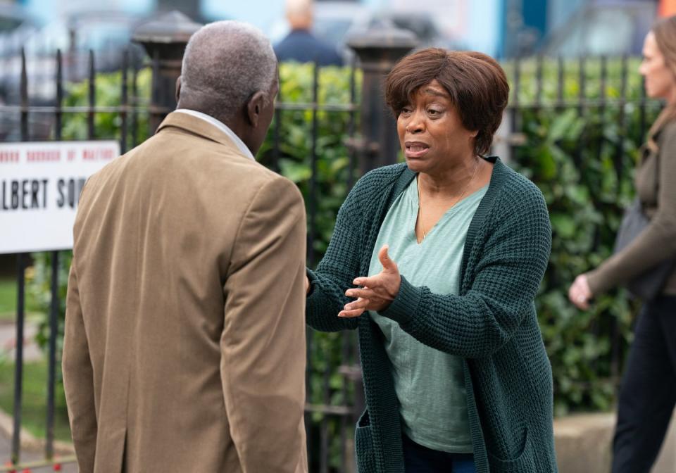 patrick trueman, yolande trueman, eastenders