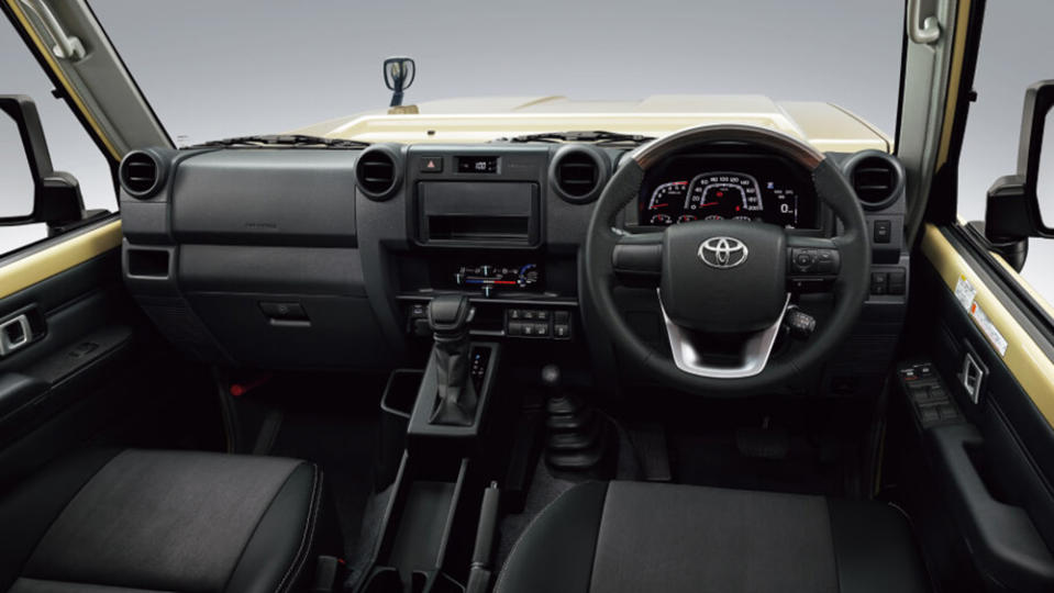 Inside the 2024 Toyota Land Cruiser 70