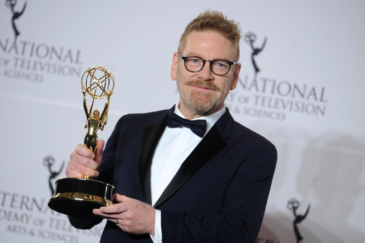 Big winner: Sir Kenneth Branagh wins big at the International Emmy Awards: Dennis Van Tine/ABACAPRESS.COM