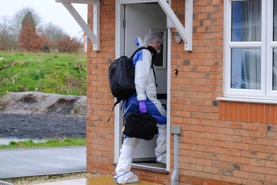 The boy was found at his home in Droitwich. (SWNS)