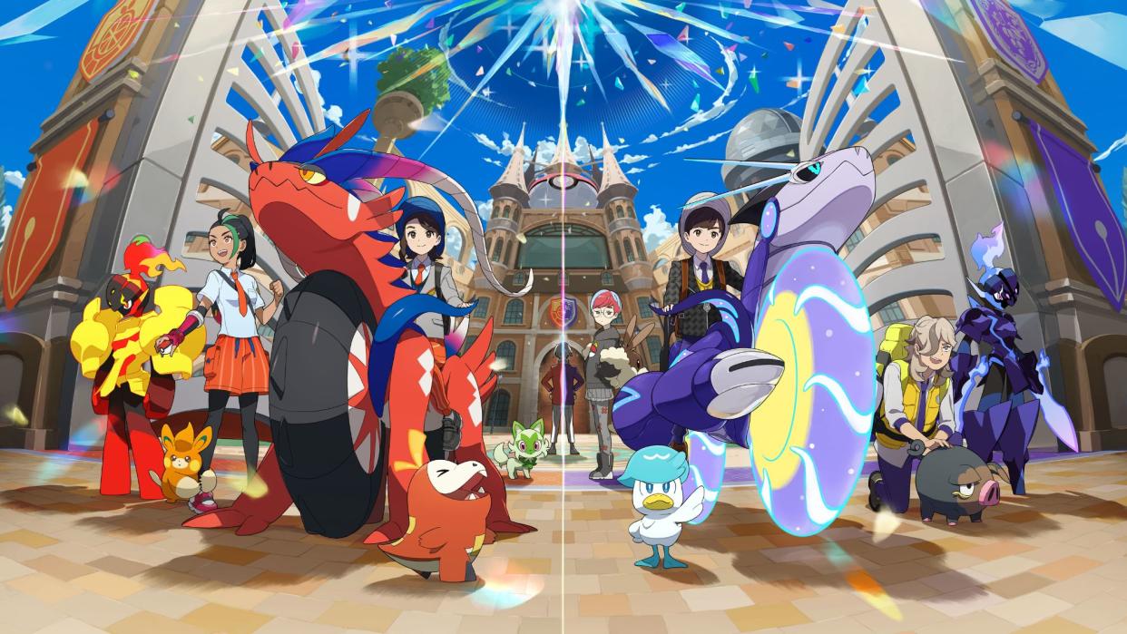  Pokémon Scarlet and Violet promo artwork 
