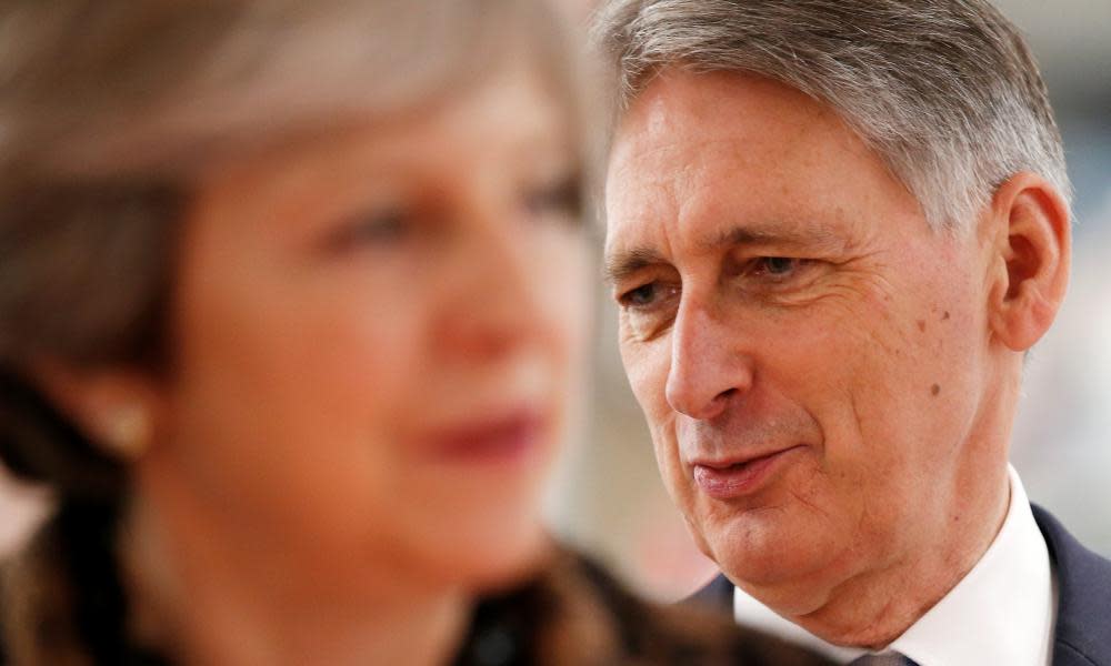 Philip Hammond and Theresa May