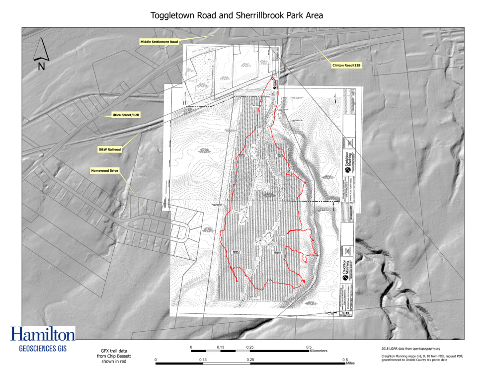 The Atlas Solar Farm, set to straddle the Kirkland-New Hartford line, has caused scrutiny. The 4.6 megawatt project calls for 65 acres of forested land next to Sherrill Brook Park to be cleared