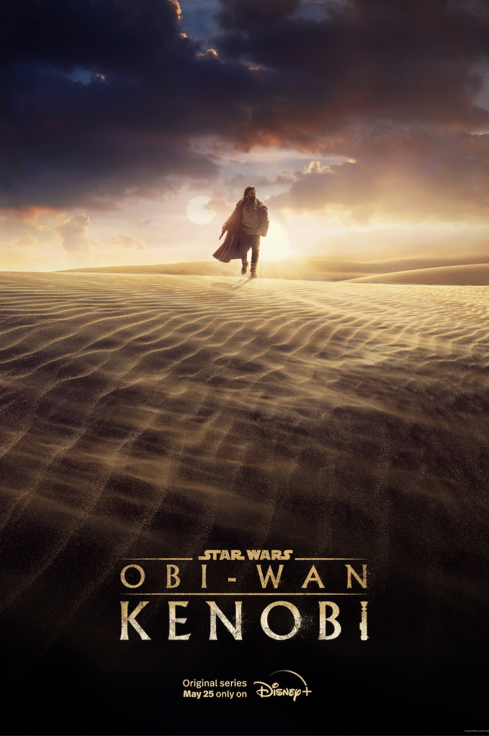 The poster for Disney+ series Obi-Wan Kenobi