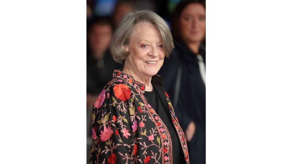 Dame Maggie Smith attends a screening of "The Lady In The Van" during the BFI London Film Festival at Odeon Leicester Square on October 13, 2015 