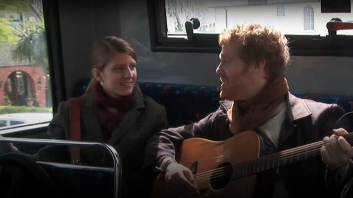 Markéta Irglová and Glen Hansard in Once.