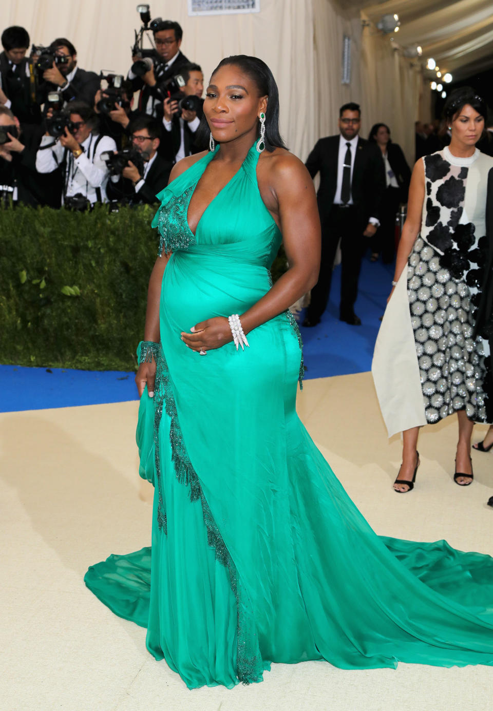 Serena Williams at the Met Gala in 2017