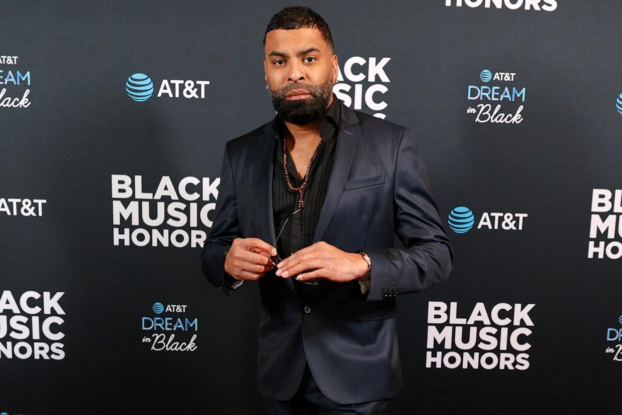 In this image released on June 5, 2021, Ginuwine is seen during Black Music Honors 2021 at City Winery Nashville on May 5, 2021 in Nashville, Tennessee. The 2021 Black Music Honors airs in national syndication from June 5 through July 4 and on Bounce TV on Saturday, June 19.