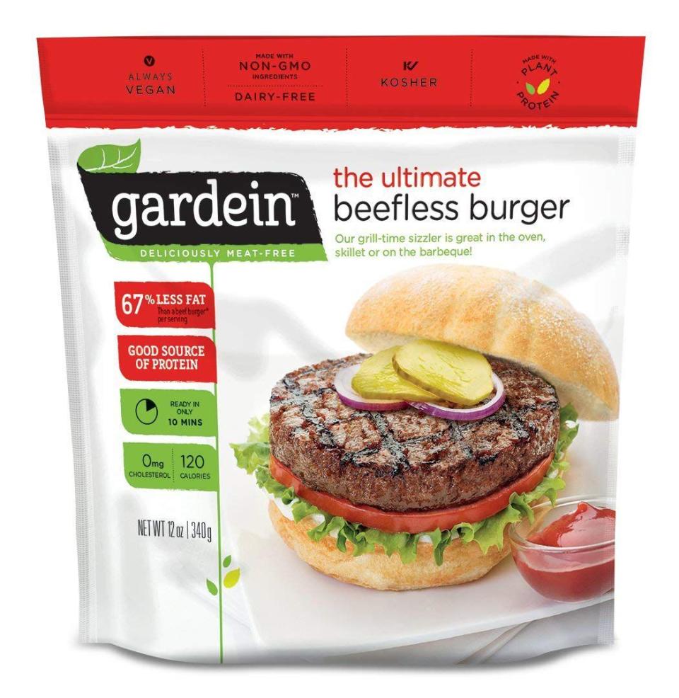 12) Gardein The Ultimate Beefless Burger