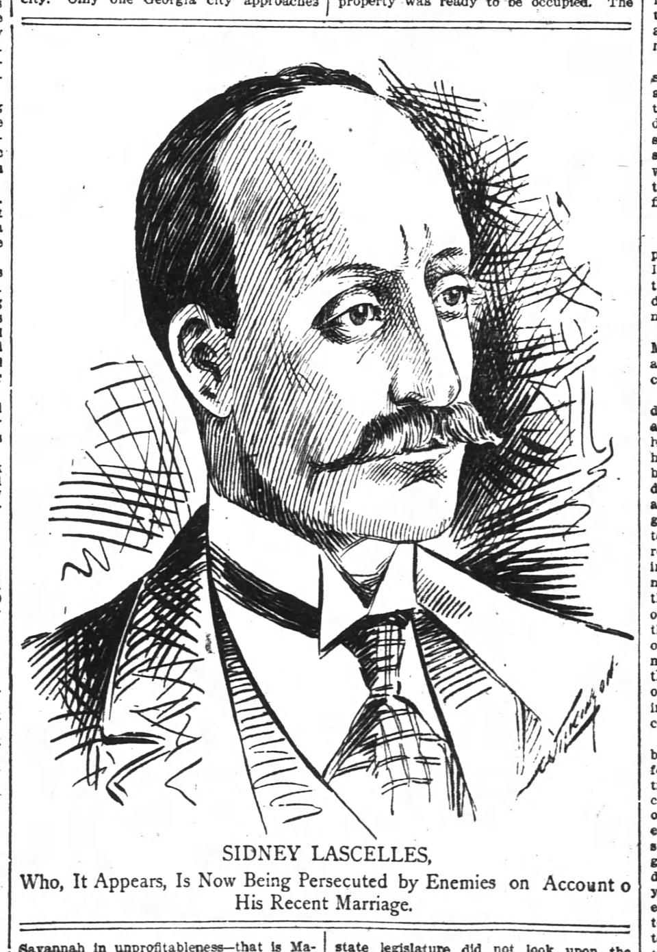 Lord Beresford, pictured in The Atlanta Constitution Sun on May 30, 1897.