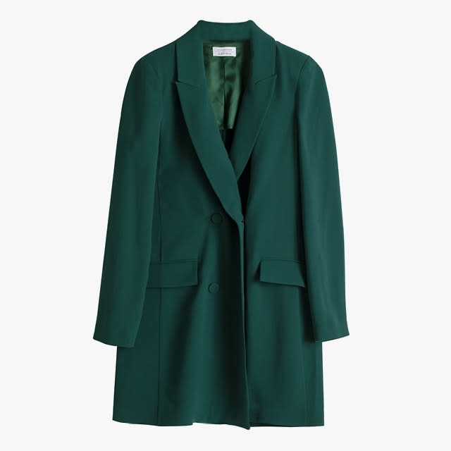 & Other Stories Double-Breasted Blazer Dress