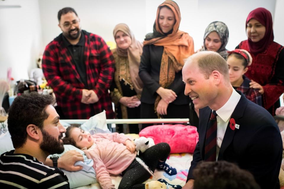 Prince William shares heart-warming moment with Christchurch mosque attack victims in hospital