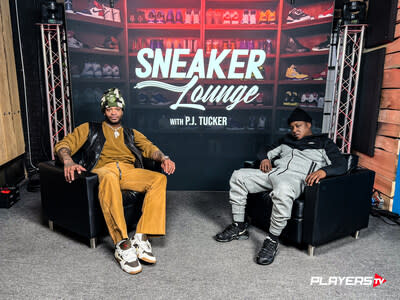 PlayersTV Unboxes New Sneaker Talk Show: Sneaker Lounge Starring NBA  Champion PJ Tucker