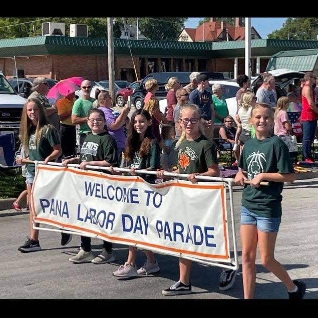 The 89th Pana Labor Day Parade steps off from Second and Poplar streets at 10 a.m. Monday.