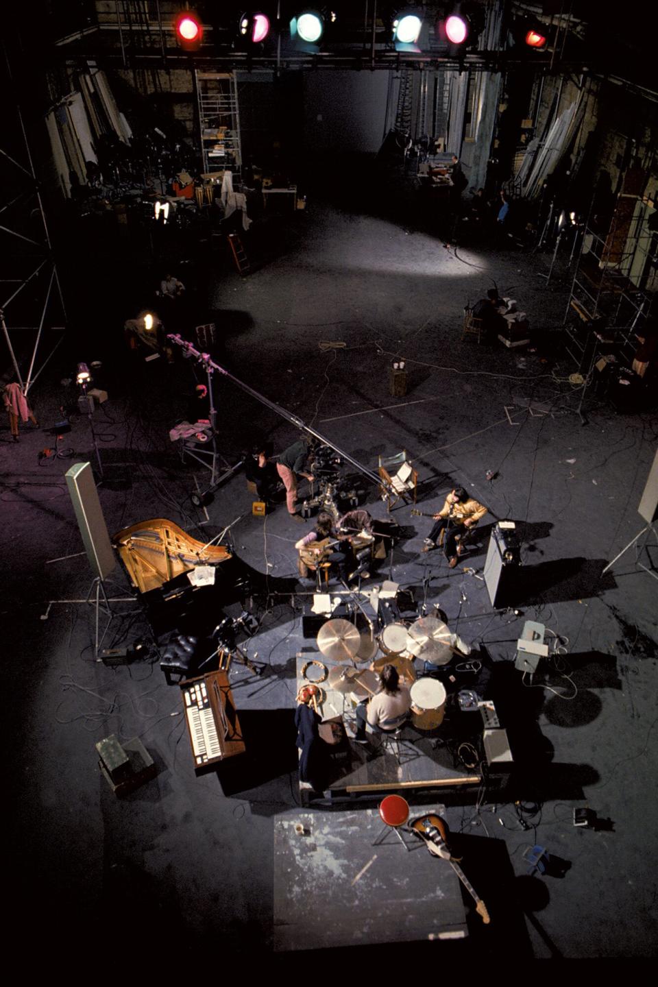 The Beatles-Twickenham Film Studios-Jan 7 1969