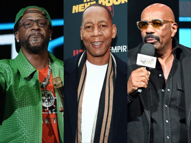 Comedian Katt Williams says Steve Harvey couldn't make it as a movie star,  and accuses him of stealing jokes from Mark Curry
