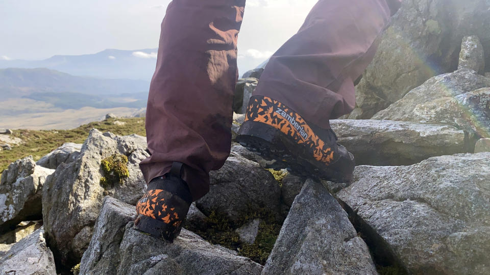 Zamberland Salathé GTX: scrambling