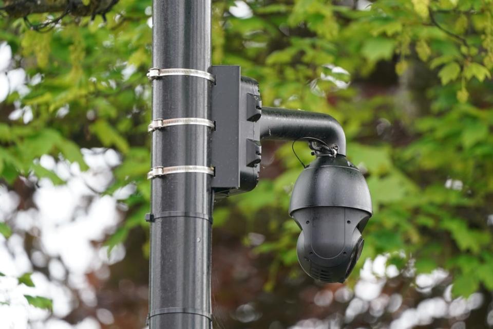 Two CCTV cameras have been installed around the statue (Joe Giddens/PA) (PA Wire)