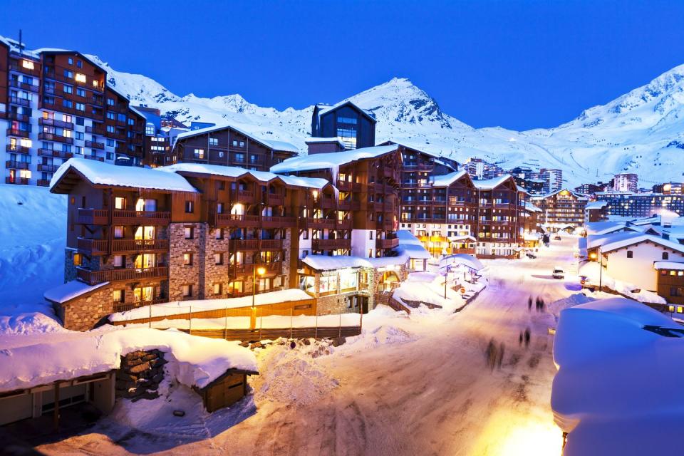 french alps, val thorens