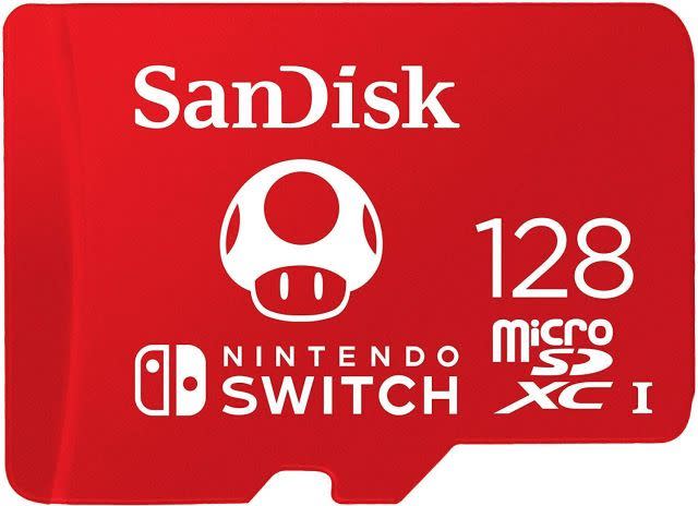 SanDisk microSDXC card for Nintendo Switch (128GB)