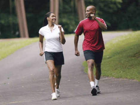 Healthy couple.