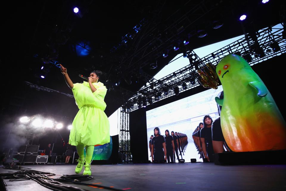 <h1 class="title">2019 Coachella Valley Music And Arts Festival - Weekend 1 - Day 1</h1><cite class="credit">Rich Fury/Getty Images</cite>