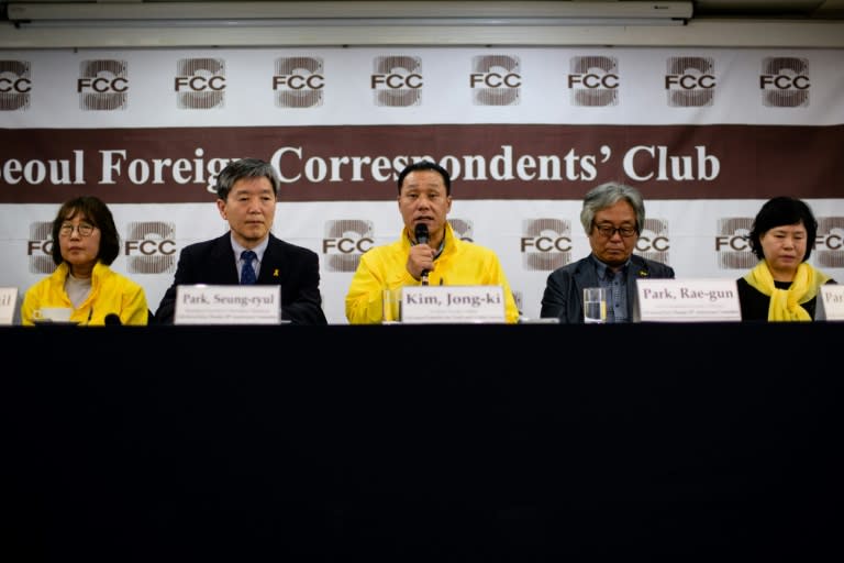 Parents who lost their children in the Sewol ferry disaster 10 years ago say they still can't move on (Anthony WALLACE)