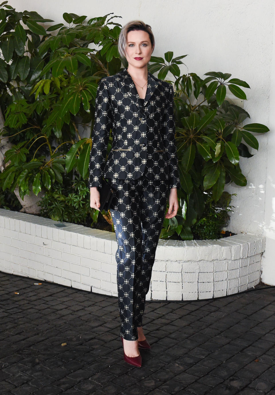 The printed pantsuit