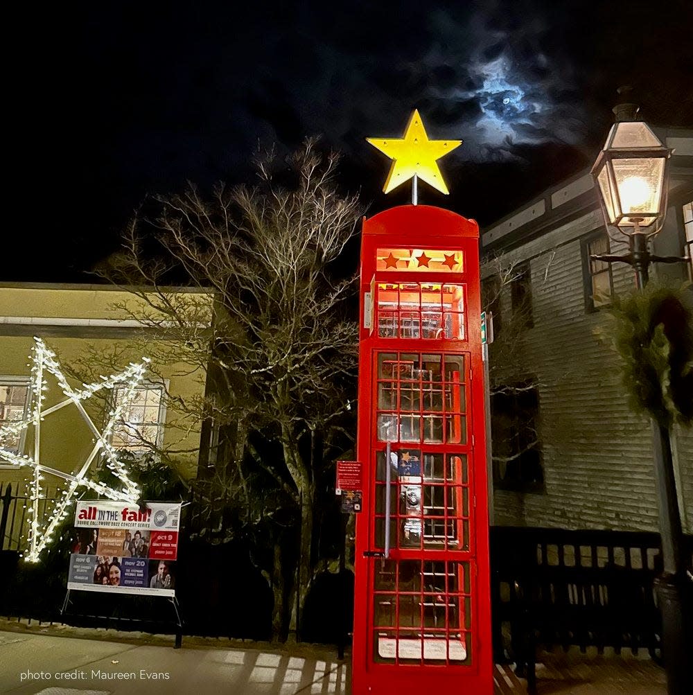 Artists Caryn Paradis and Christopher Owens created the wishing booth as an interactive installation for visitors to anonymously record their deepest wishes.