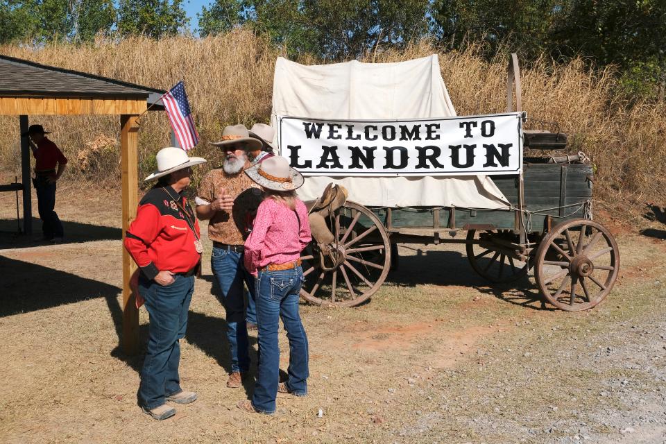 The Oklahoma City Gun Club played host to the national championship of cowboy action shooting. More than 700 competitors, dressed in Old West attire and shooting the guns of the Old West, competed on Friday.