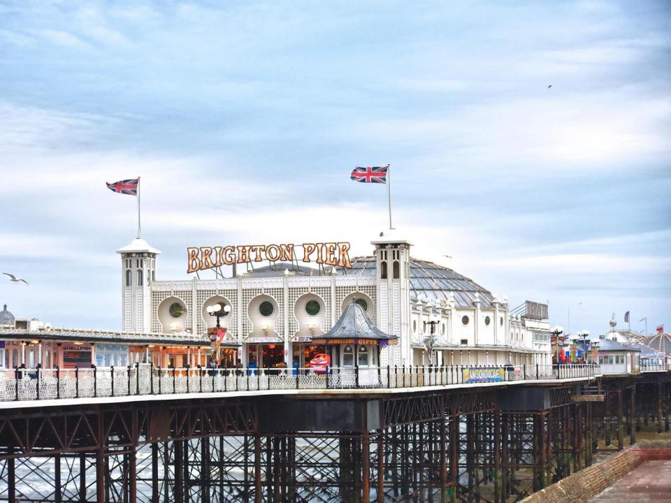 Have a flutter while you're cantilevered over the water on Brighton Pier (LisaValder/iStock)