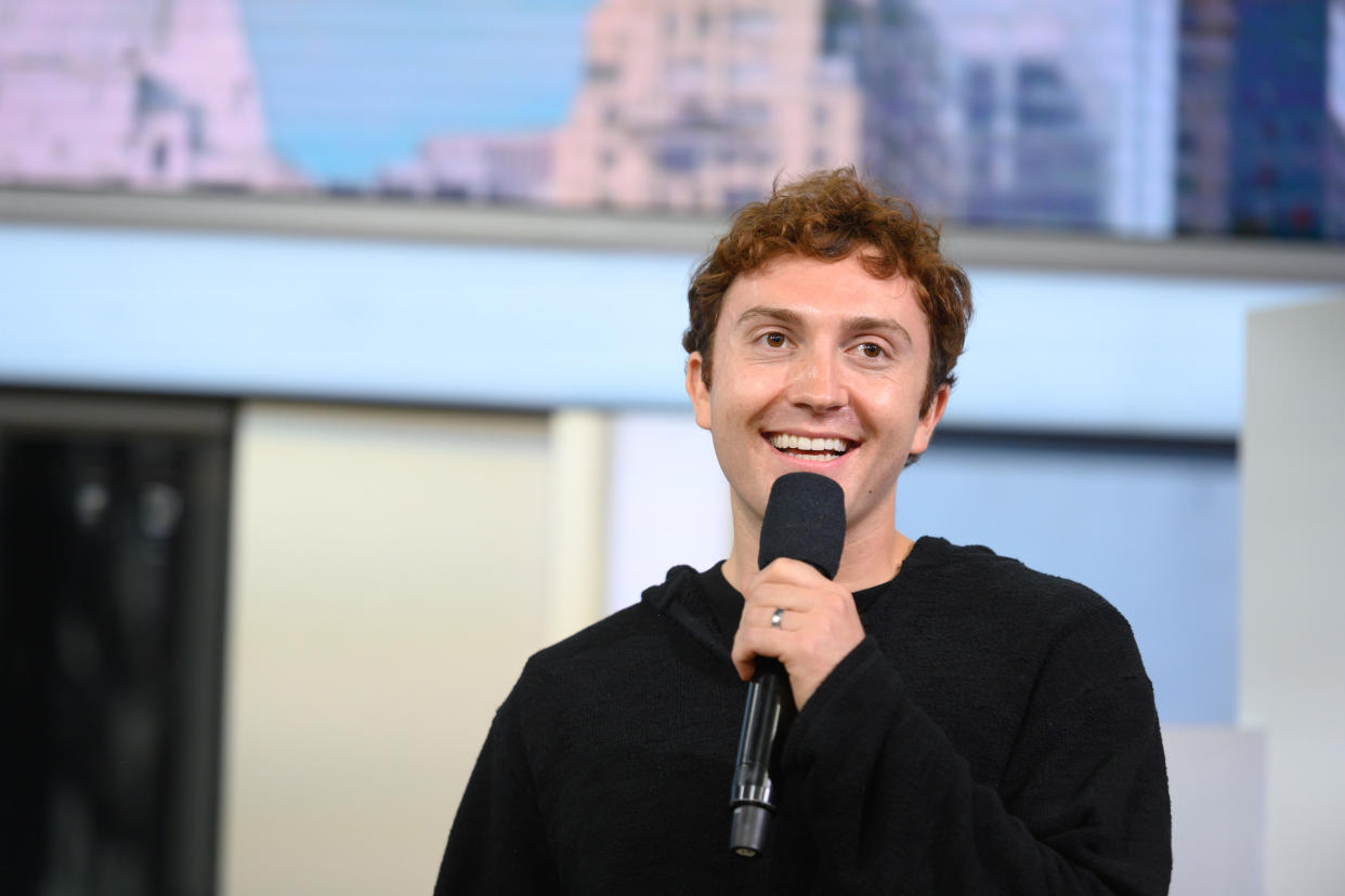 TODAY -- Pictured: Meghan Trainor husband Daryl Sabara on Friday, September 13, 2019 -- (Photo by: Nathan Congleton/NBCU Photo Bank/NBCUniversal via Getty Images via Getty Images)