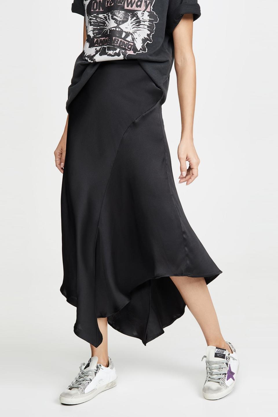 Anine Bing Bailey Silk Skirt