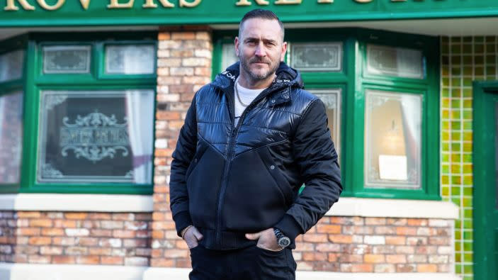 Will Mellor is now starring 'Coronation Street'. (ITV)