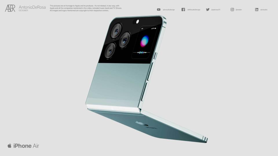 iPhone Air is an iPhone Flip concept phone