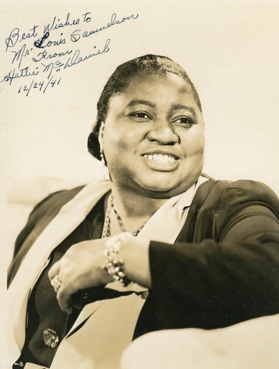 Hattie McDaniel, who won an Academy Award for "Gone with the Wind," said Milwaukee was her "springboard to Hollywood."