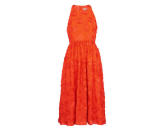<p>Be bold in this stunning orange number from Whistles. It’s subtle texture makes it a ideal stylish summer dress option. <i><a href="http://www.whistles.com/women/clothing/dresses/applique-textured-dress-21982.html?dwvar_applique-textured-dress-21982_color=Orange#start=1" rel="nofollow noopener" target="_blank" data-ylk="slk:[Whistles, £295];elm:context_link;itc:0;sec:content-canvas" class="link ">[Whistles, £295]</a></i></p>
