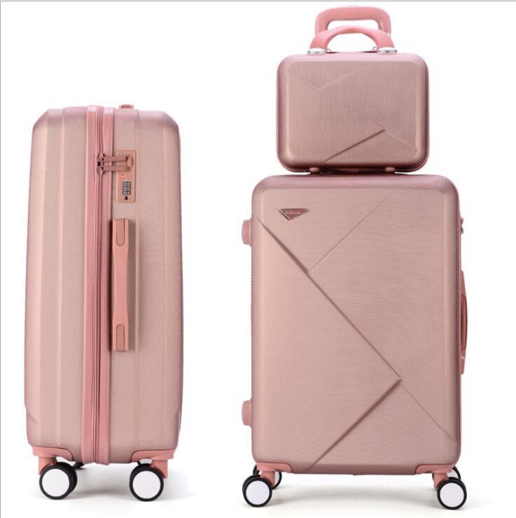 Conjunto de malas rolantes para viagem, conjunto de malas de viagem com 24 espaços para bagagens, malas de viagem com rodas (Imagem: Divulgação/aliexpress)