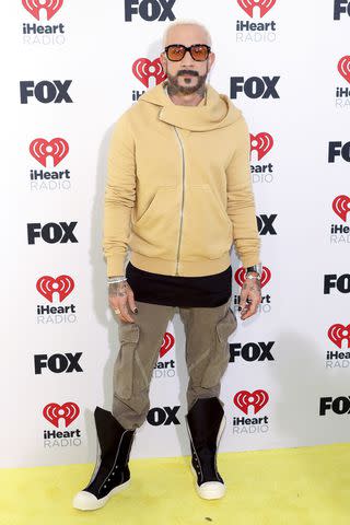 <p>Jesse Grant/Getty</p> AJ McLean