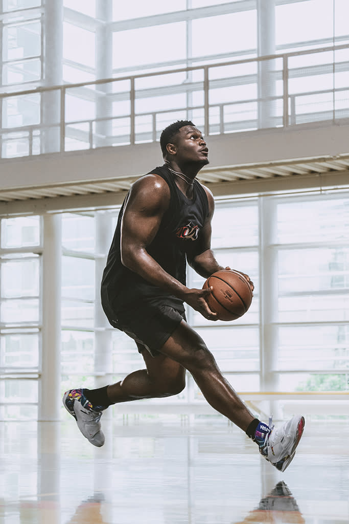 Zion Williamson in the Jordan Zion 2. - Credit: Courtesy of Nike