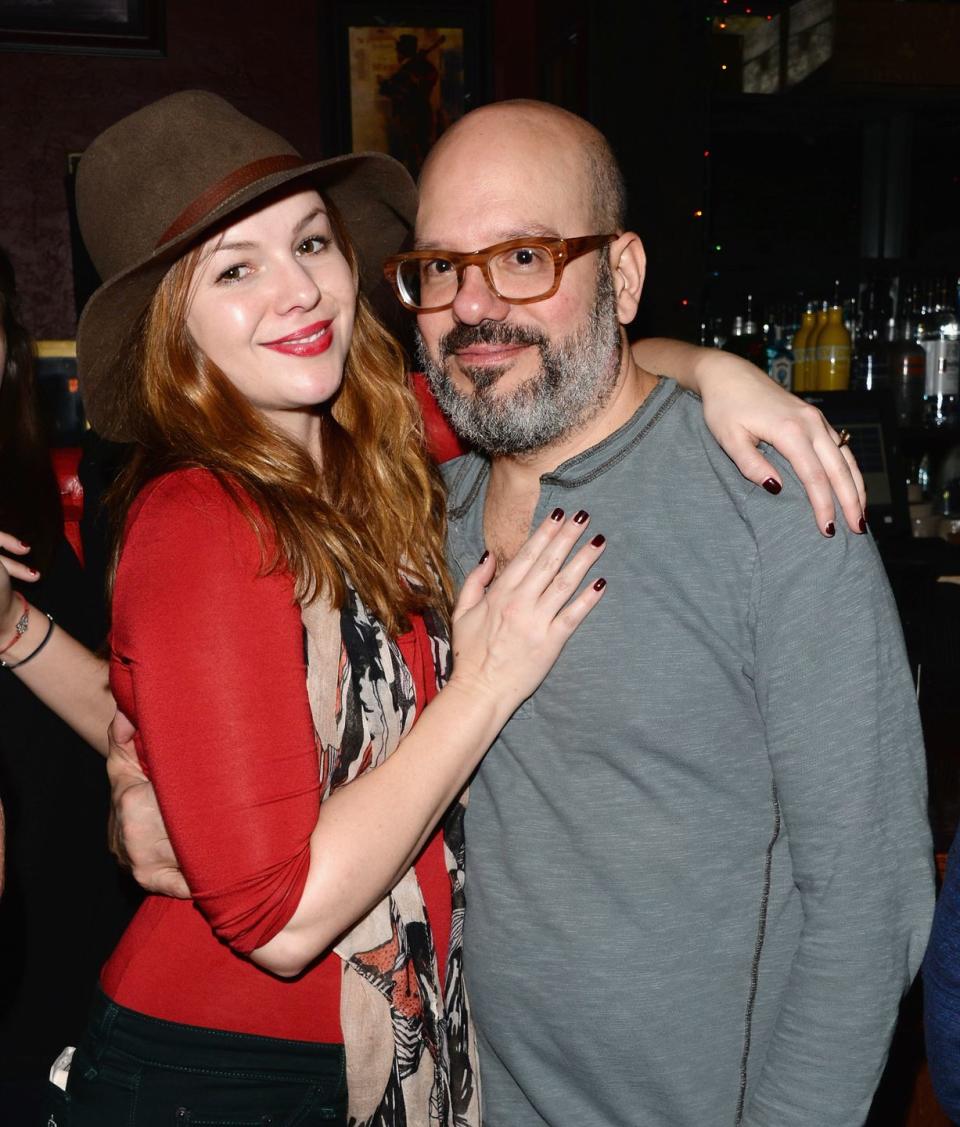 Amber Tamblyn, 36, and David Cross, 55