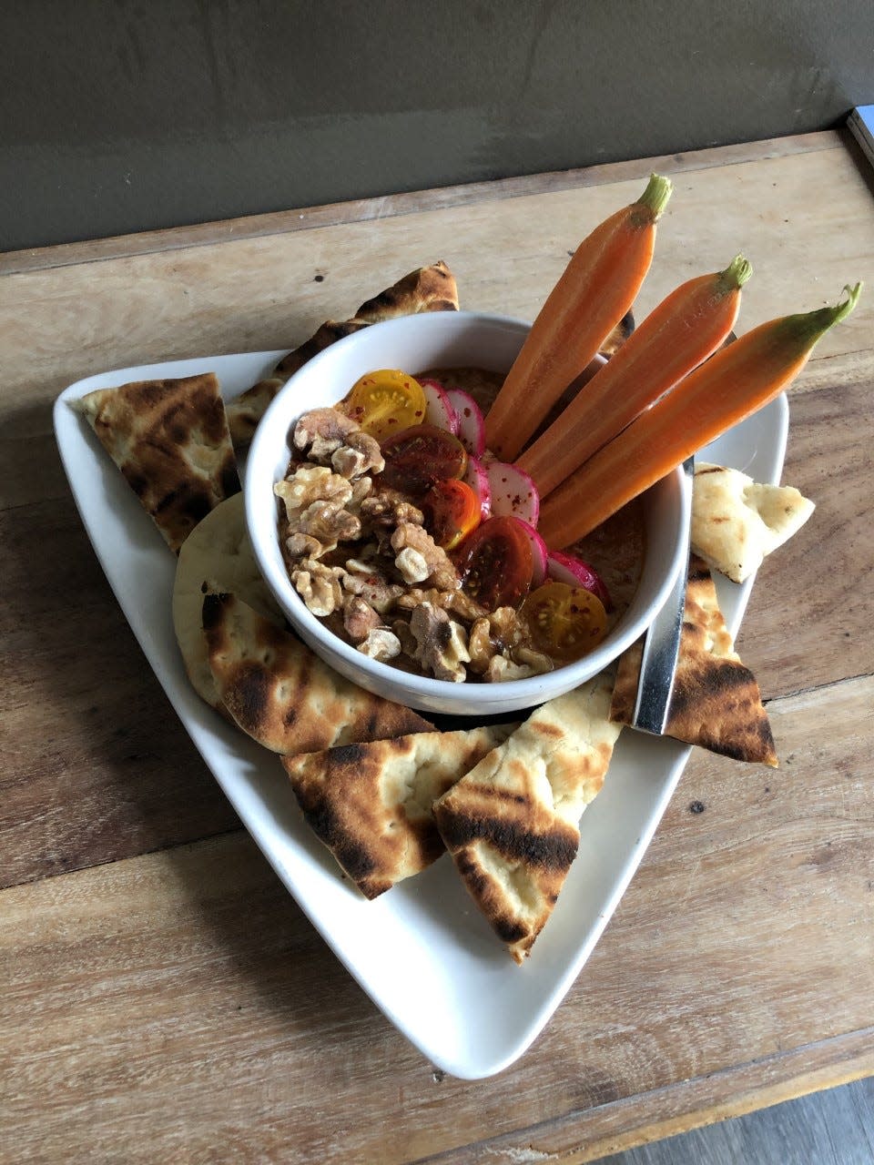 Muhammara at C3 Bar in Bloomington.